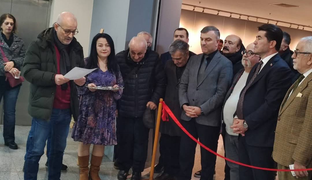 Tamer Küçük’ün “Karadeniz İncelemeleri-2” Karikatür Sergisi açıldı