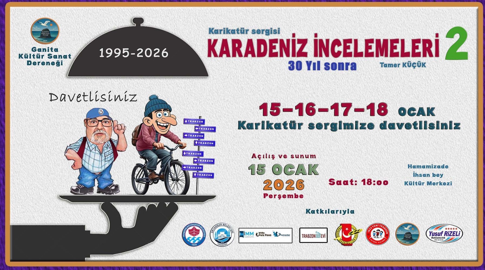 TAMER KÜÇÜK’TEN 30 YIL SONRA GELEN SERGİ: “KARADENİZ İNCELEMELERİ - II”