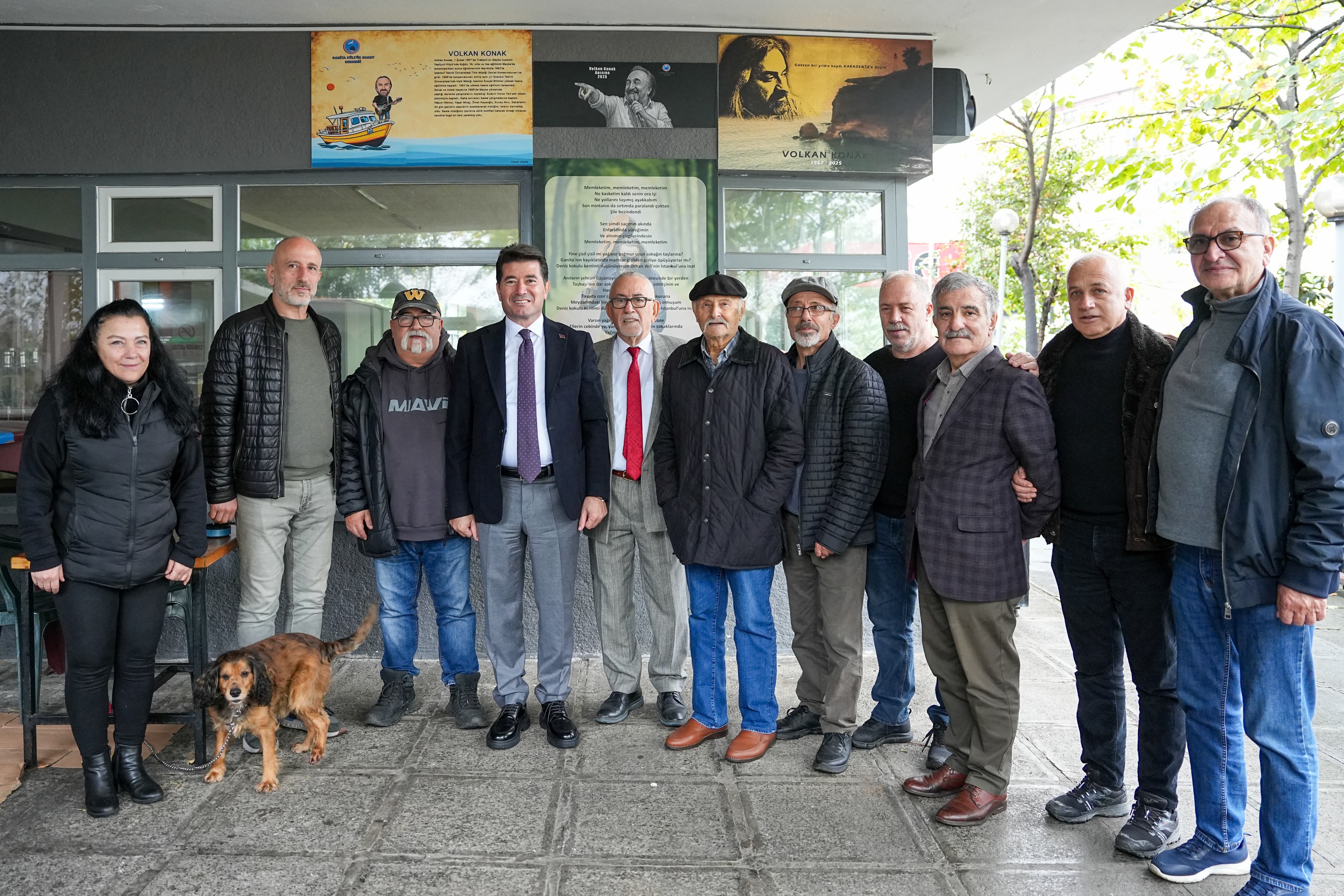 Ganita'da "Volkan Konak Köşesi"