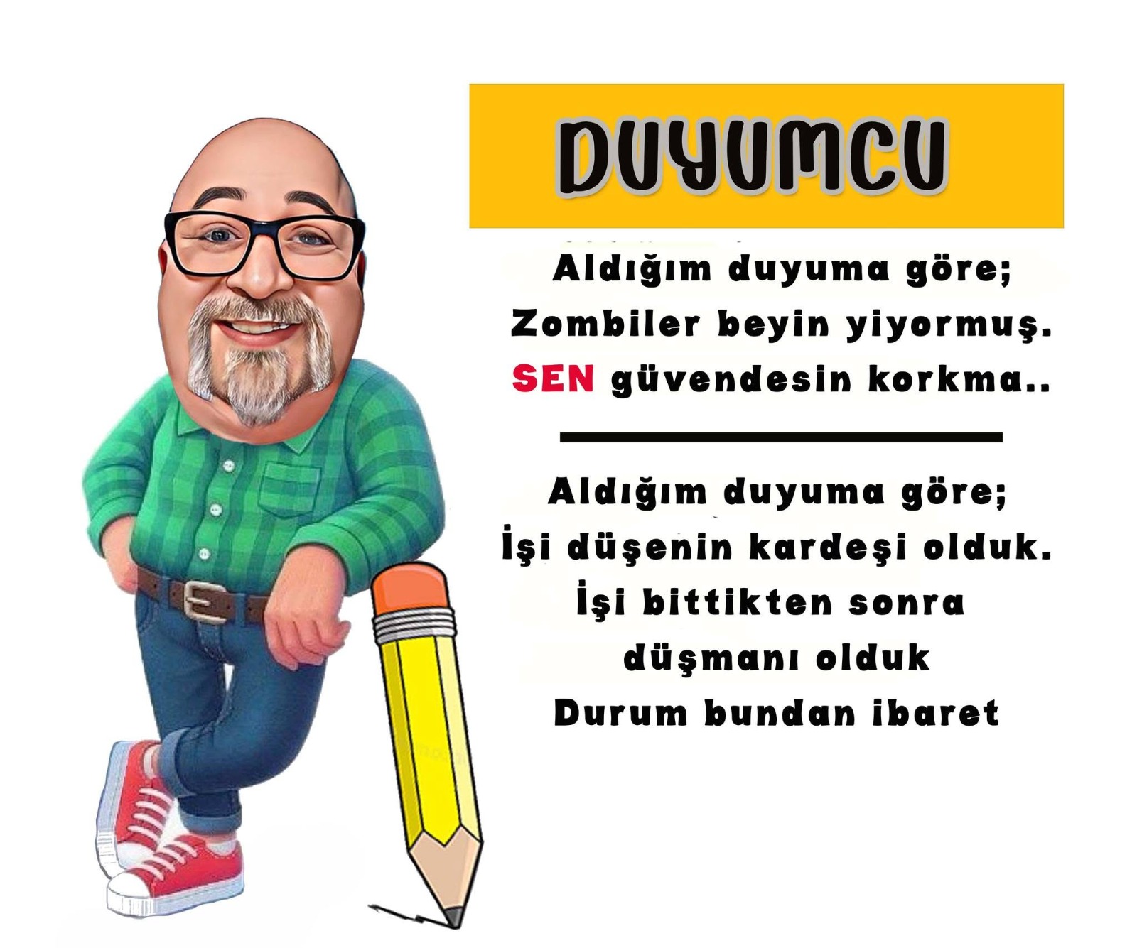 KARİKATÜRİST TAMER KÜÇÜK'TEN