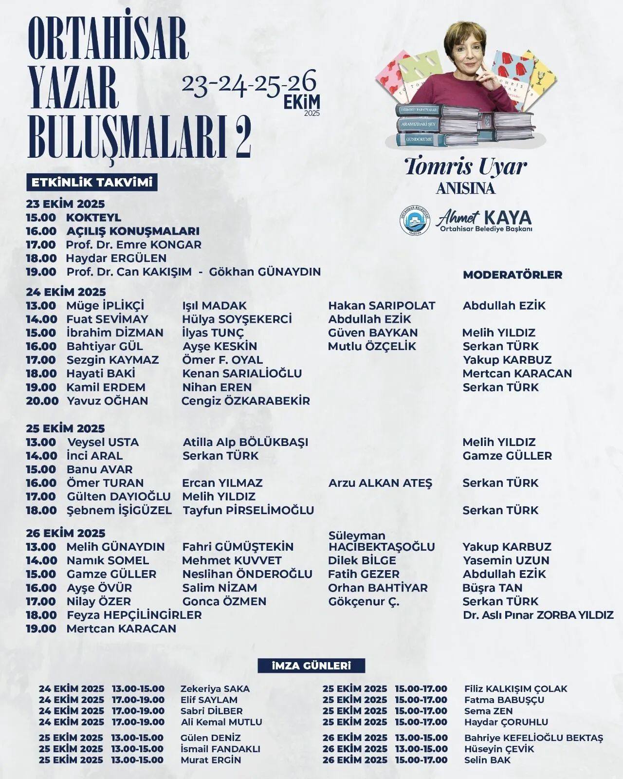 ORTAHİSAR YAZARLAR BULUŞMASI-2