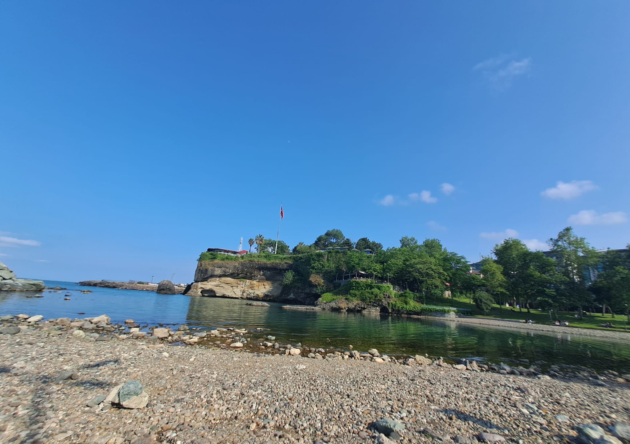 GANİTA KOYUNDA DENİZ GERİ Mİ ÇEKİLİYOR?